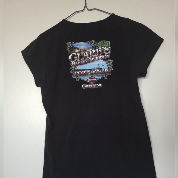 Harley-Davidson - Port Dover Black Tee - Size M - Picture 8 of 15